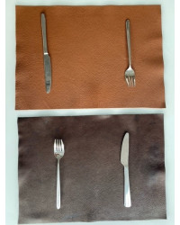 Tischset aus Rindleder